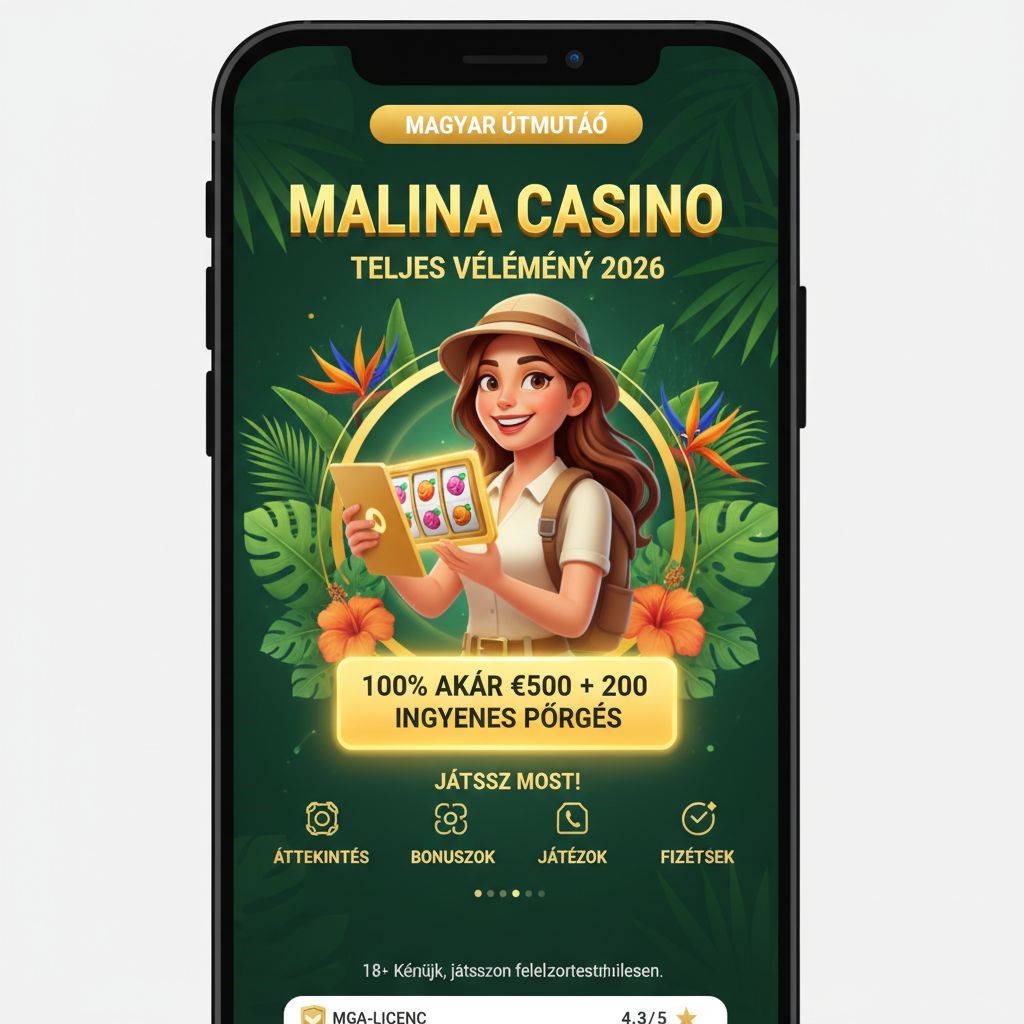 Malina Casino bónusz